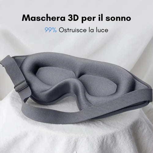 Maschera da sonno 3D